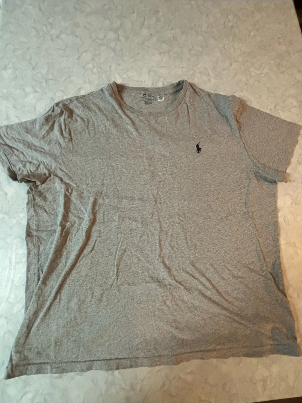 Polo Ralph Lauren Men's Large Gray Classic Fit Short Sleeve Crewneck T-Shirt L